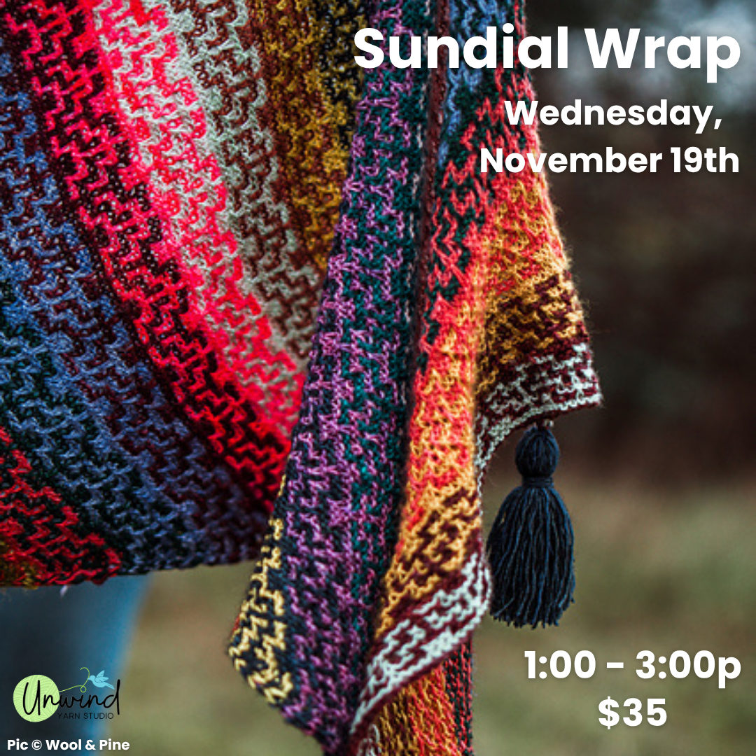 Sundial Wrap: 11/19, 1-3p