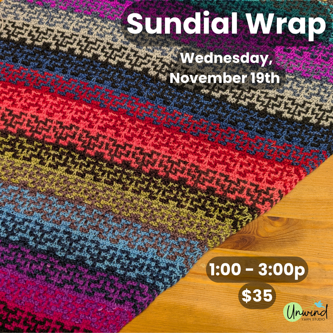 Sundial Wrap: 11/19, 1-3p - Anne