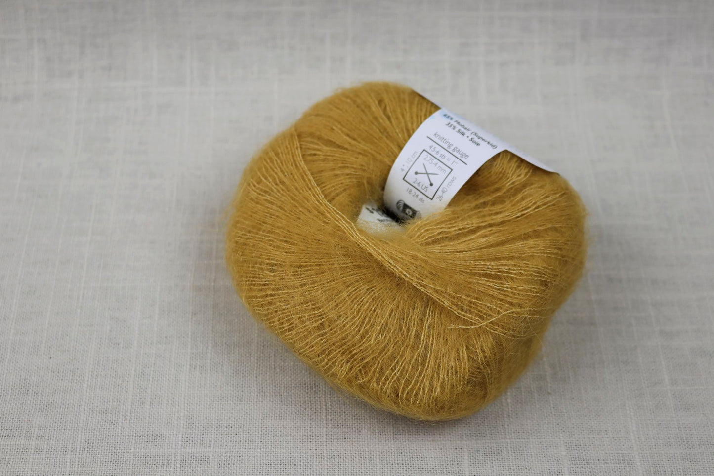 berroco aerial mohair 3435 goldenrod