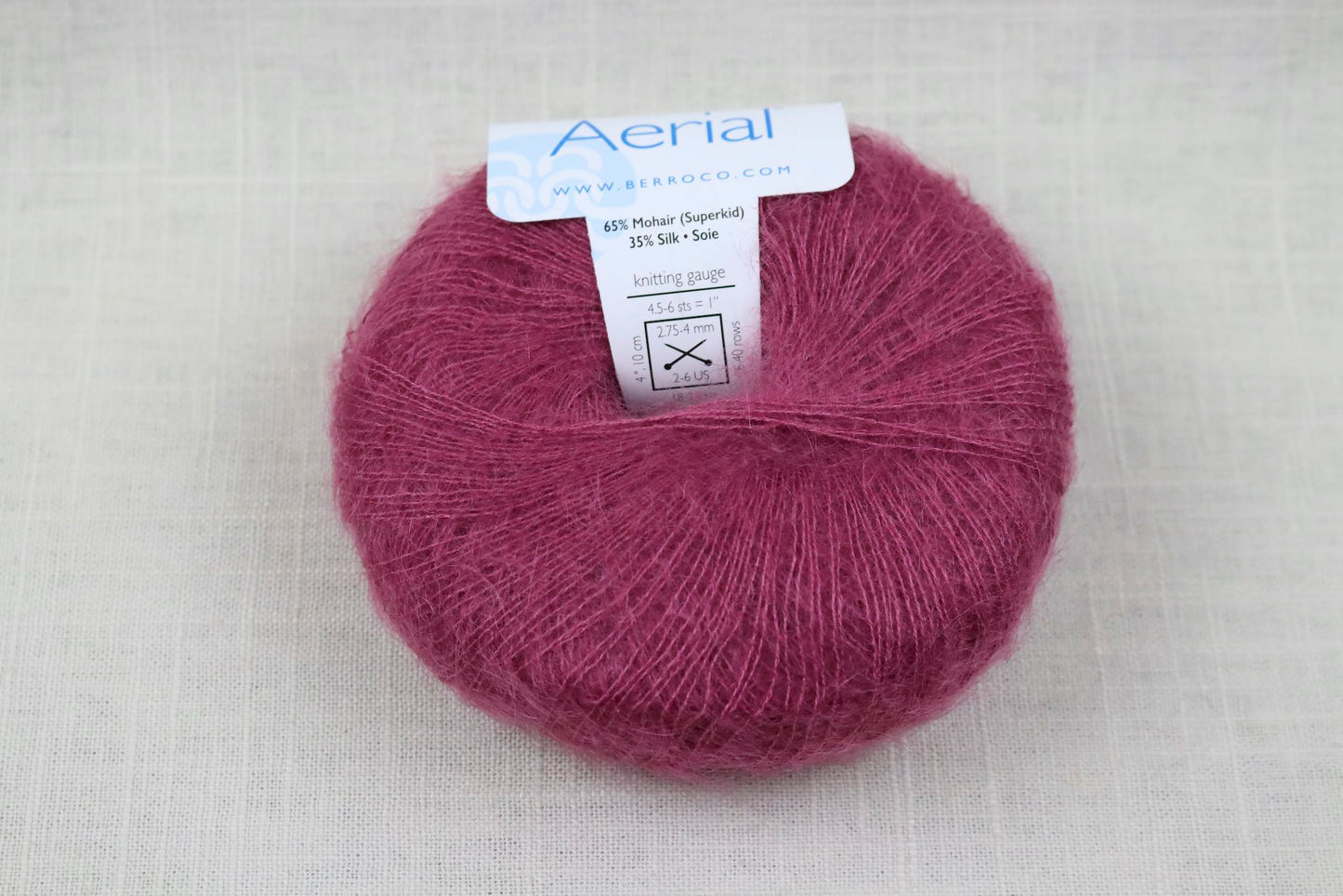 berroco aerial mohair 3457 magenta