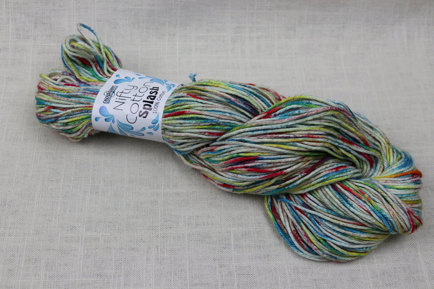 cascade yarns nifty cotton splash 203 primary