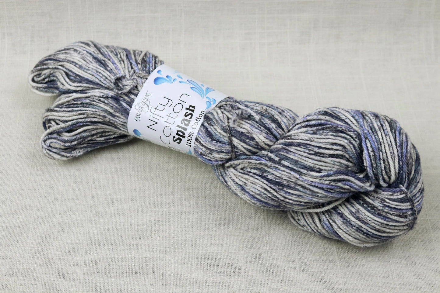 Cascade Yarns Nifty Cotton Splash 215 Denim