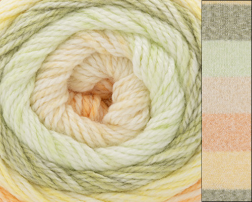 Cascade Cherub Aran Prints 717 Tender Green