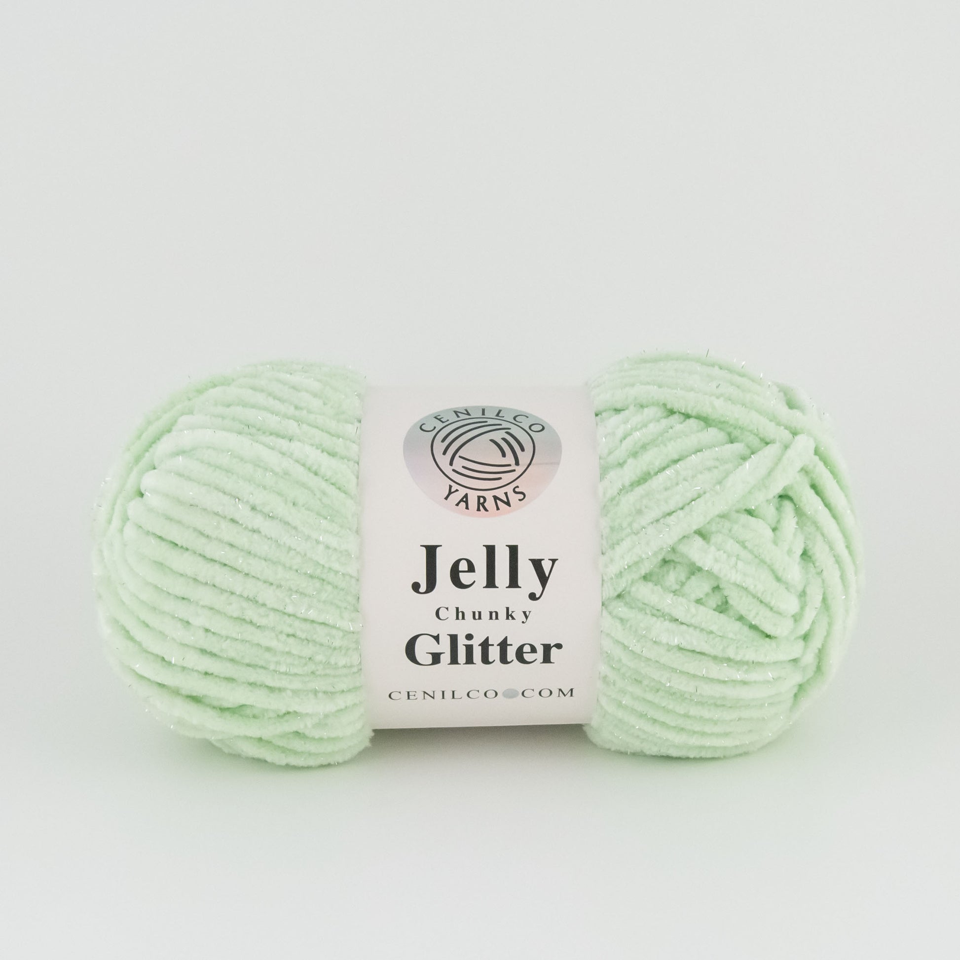 Cenilco Jelly Chunky Glitter 23 Mint Green