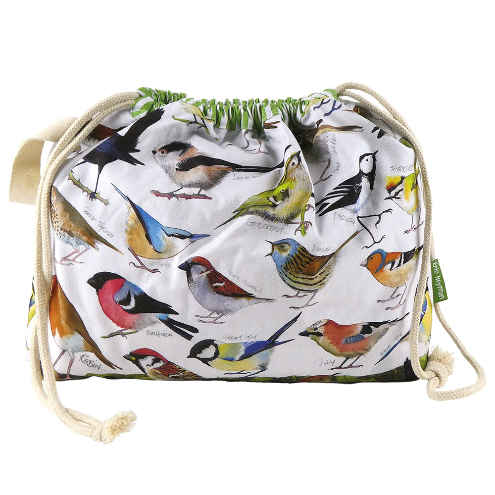 Drawstring Bag British Birds