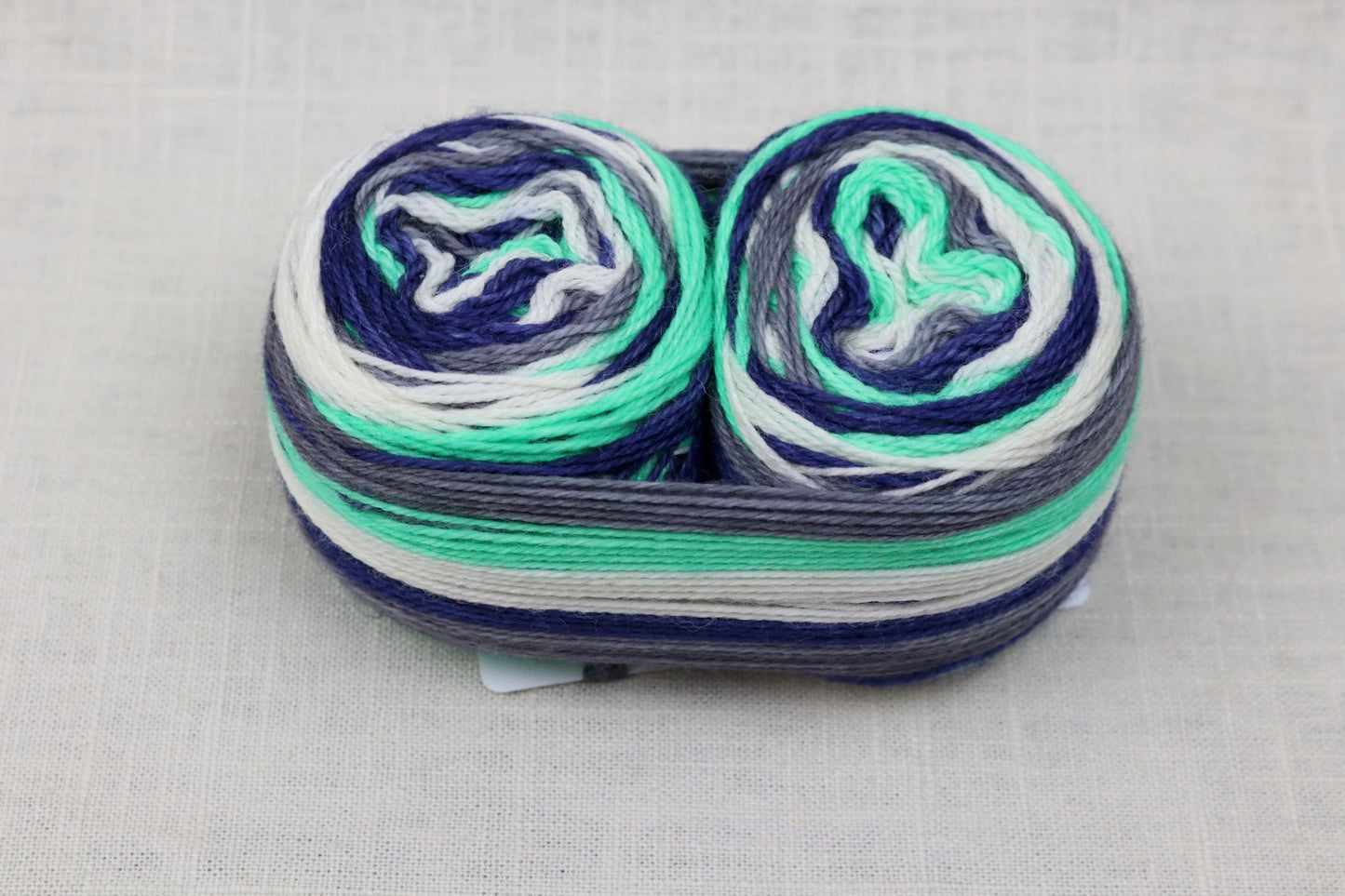 fibrelya sock star stripes minty