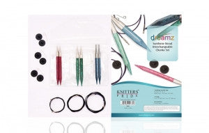 Knitter's Pride Dreamz Chunky IC Set of 3 needles, sizes 13-17, 2 cords