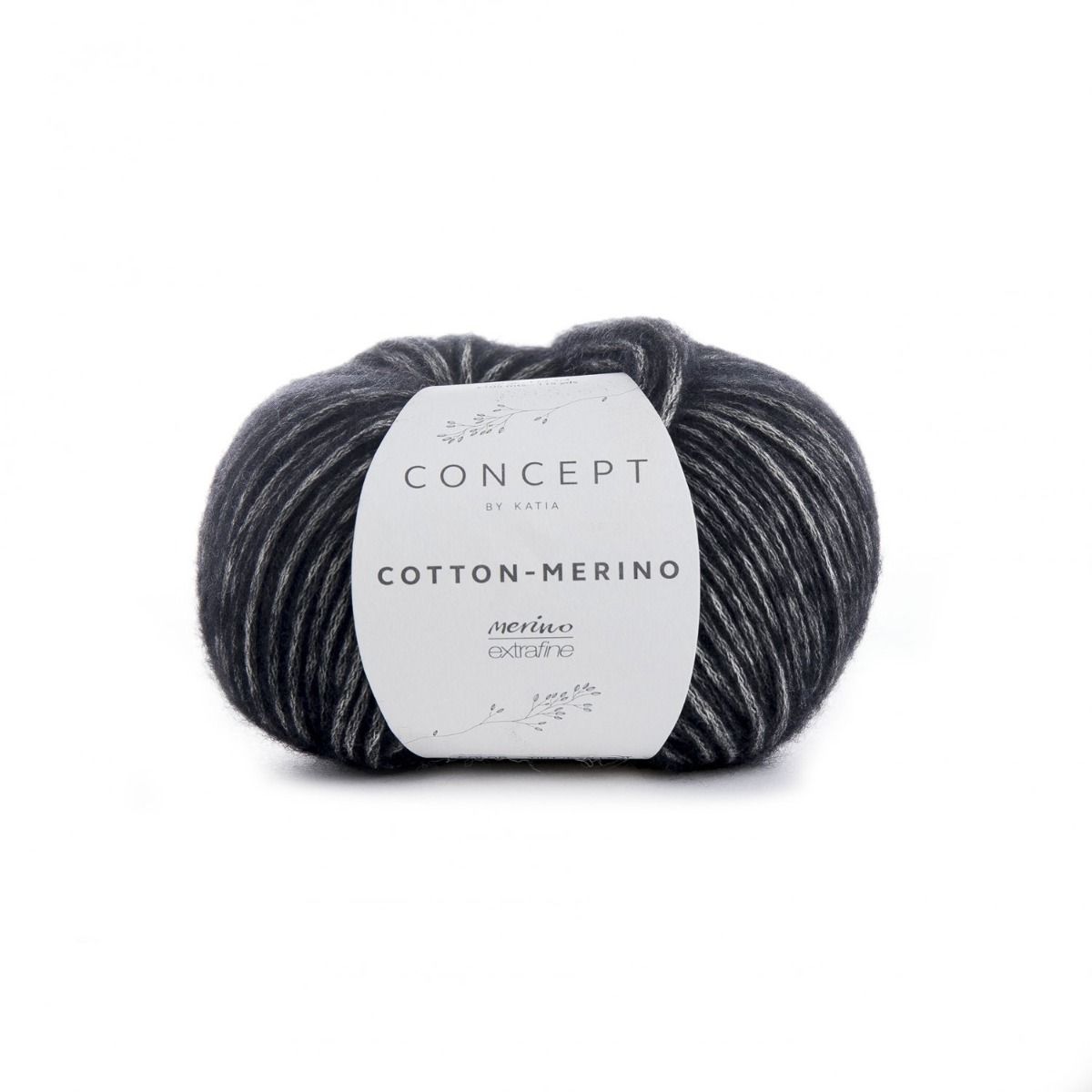 Katia Concept Cotton Merino 108 Black