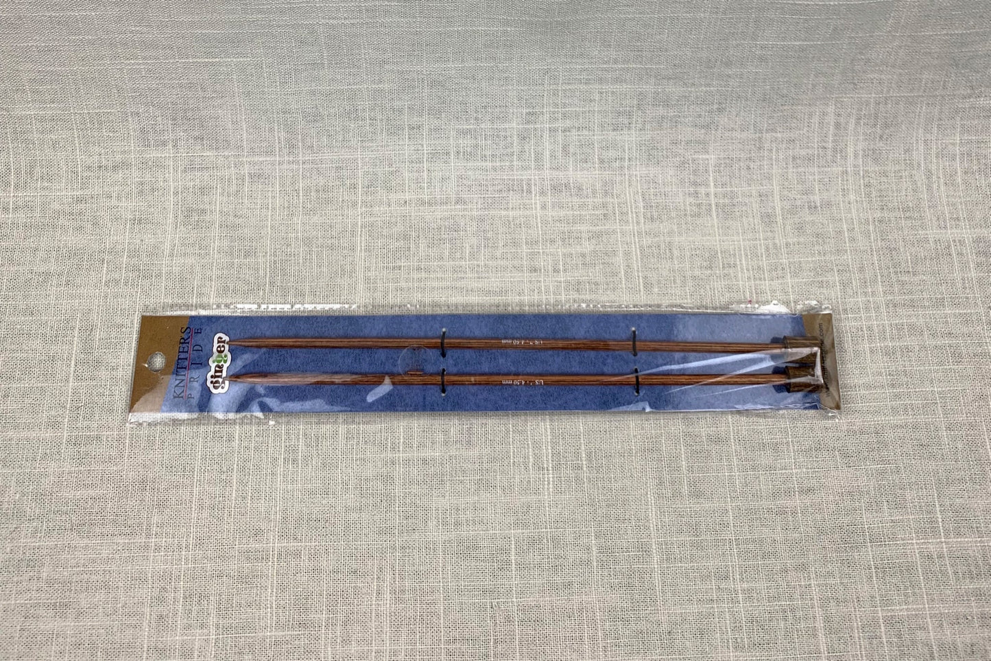 knitter's pride ginger 10" single point needle