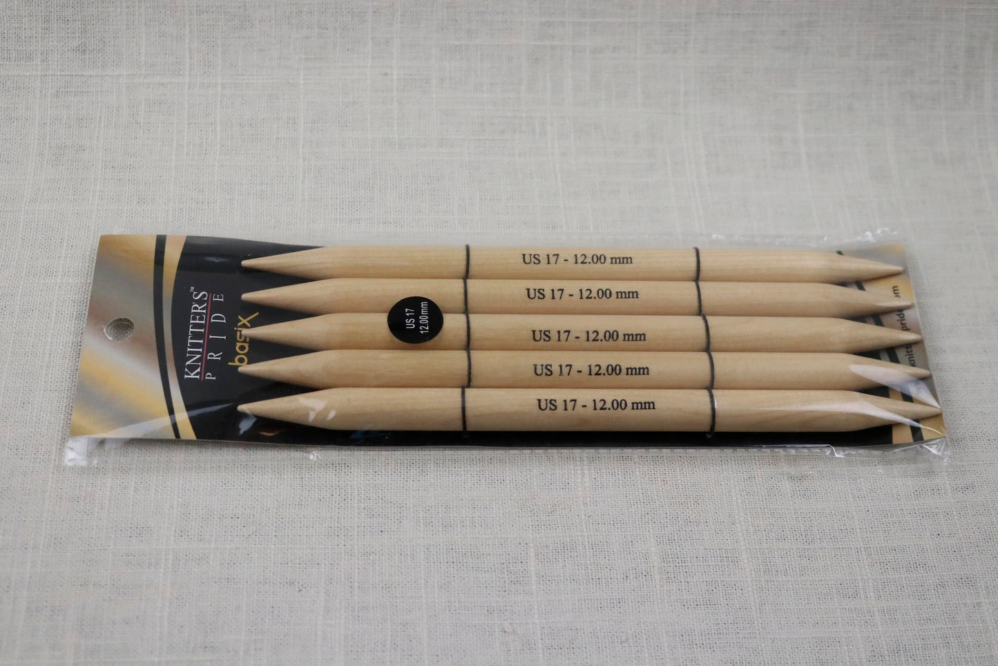 knitter's pride basix DPN US 17 (12mm)