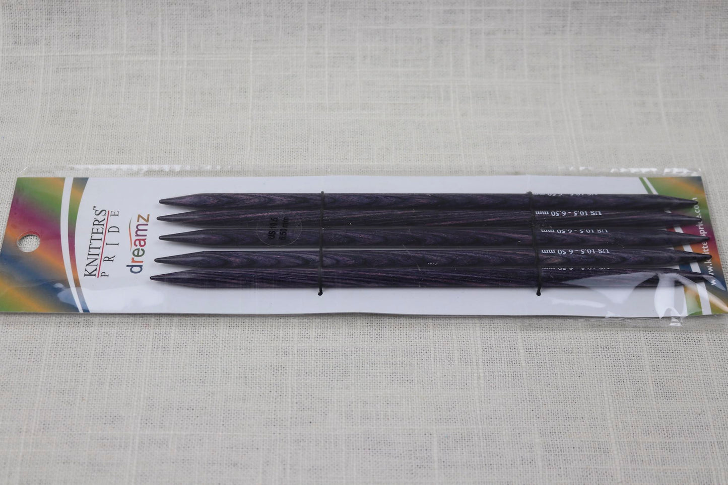 knitter's pride dreamz 8" dpn us 10.5 (6.5mm)