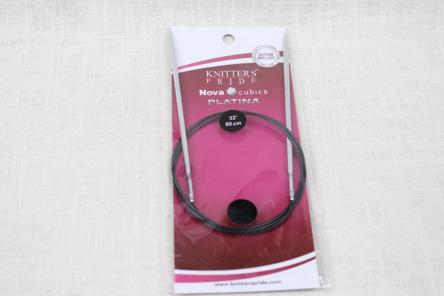 knitter's pride nova cubics platina 32"