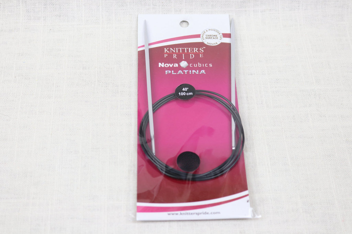 knitter's pride nova cubics platina 40"