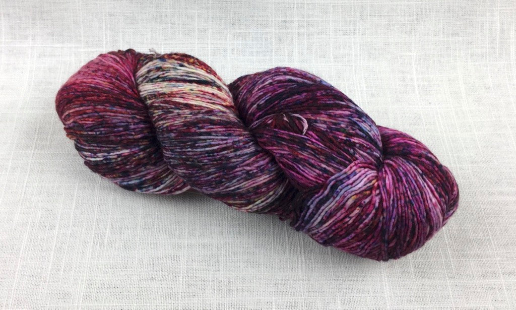 malabrigo mechita single ply fingering MTA670 atomic speckles