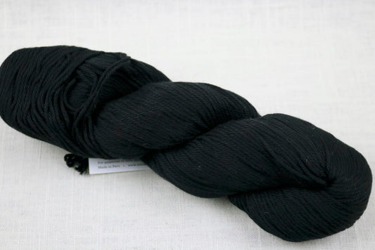 malabrigo verano pima cotton 195 black