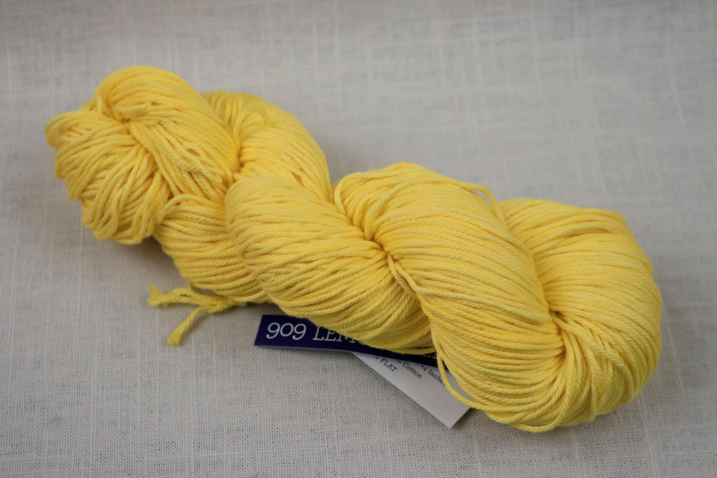 malabrigo verano pima cotton 909 lemon wedge
