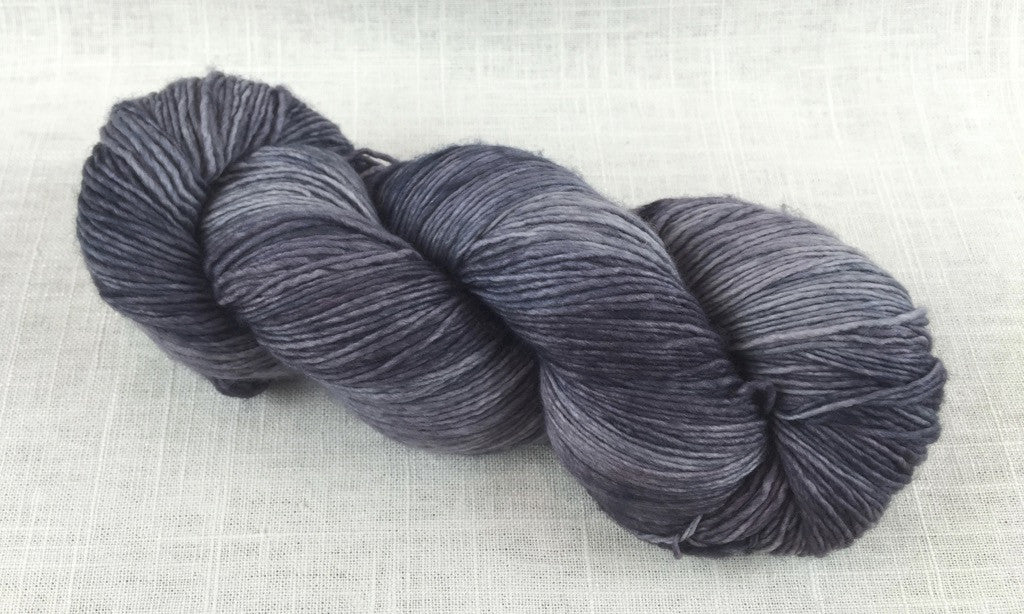 malabrigo mechita single ply fingering MTA043 Plomo