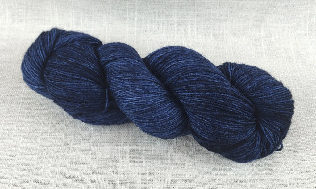 malabrigo mechita single ply fingering MTA150 Azul Profundo