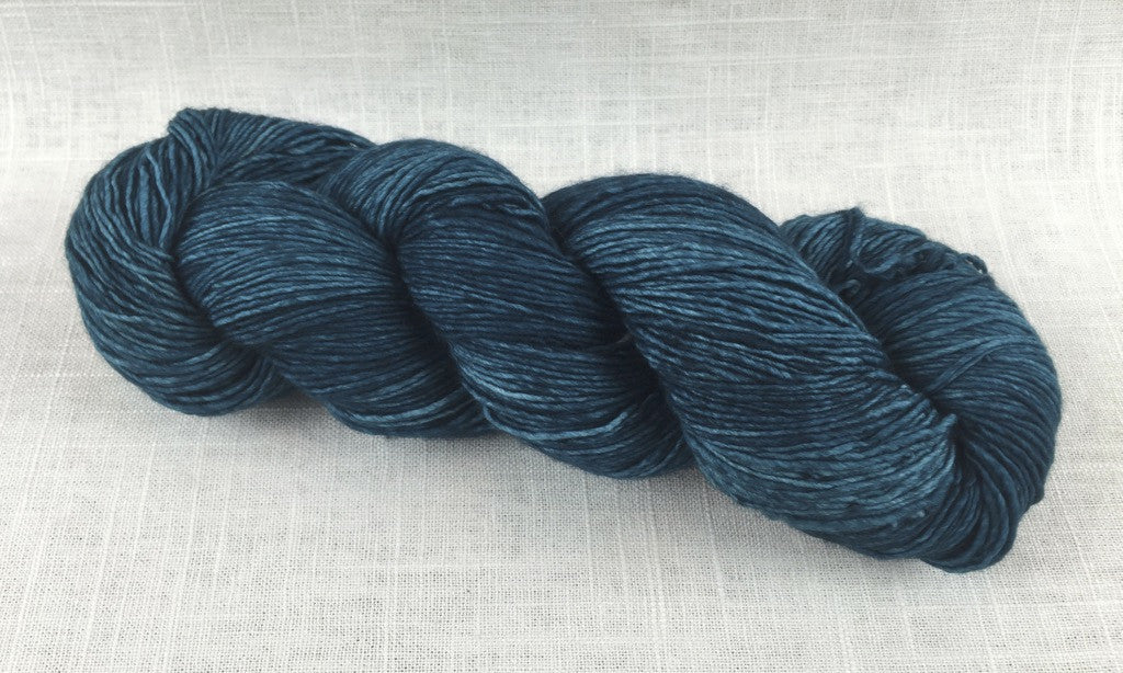 malabrigo mechita single ply fingering MTA412 Teal Feather