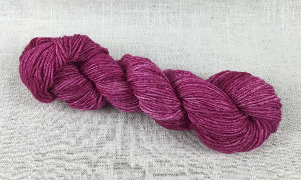 malabrigo silky merino color SM428 pink panther