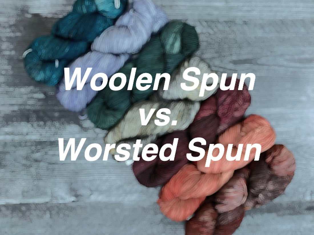 The difference between Woolen Spun and Worsted Spun