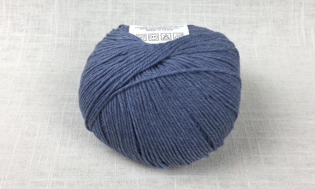 cascade 220 superwash light worsted DK 1944 westpoint blue