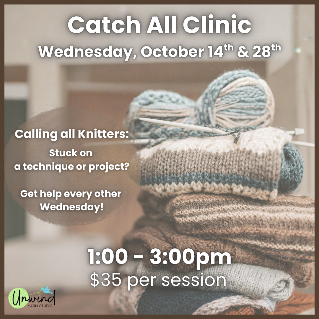 Catch All Clinic w/ Anne: October 2026