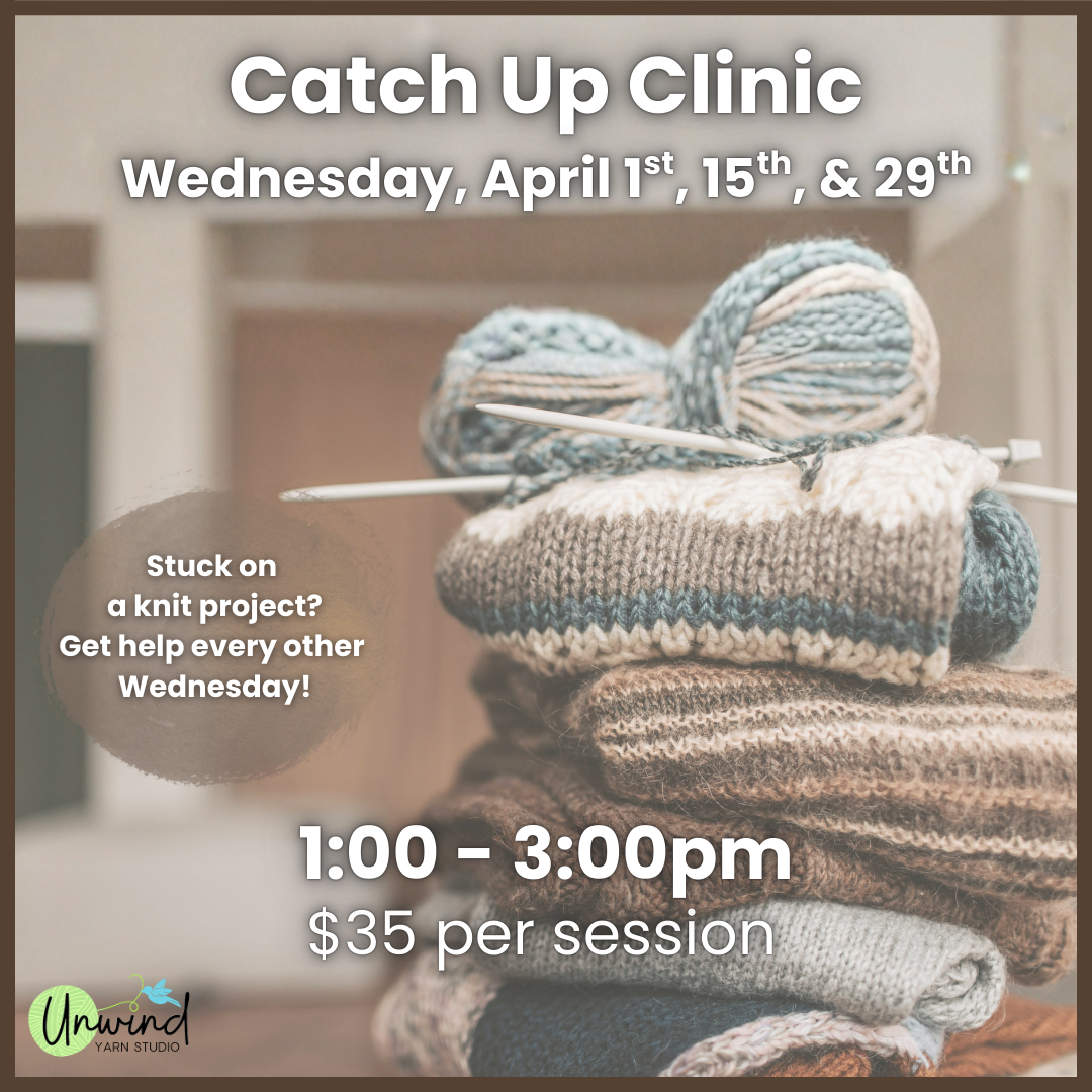 Catch Up Clinic w/ Anne: April 2026