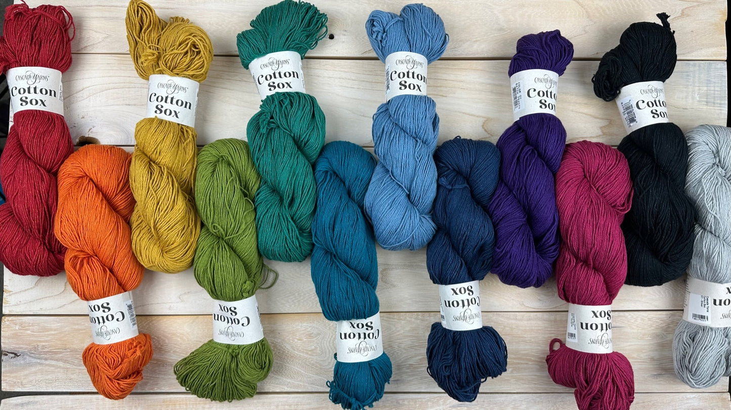 Cascade Yarns Cotton Sox