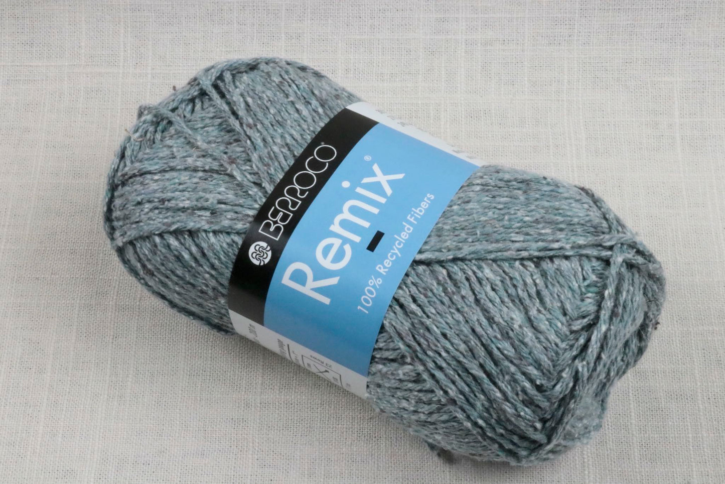 berroco remix worsted recycled fibers 3919 mist