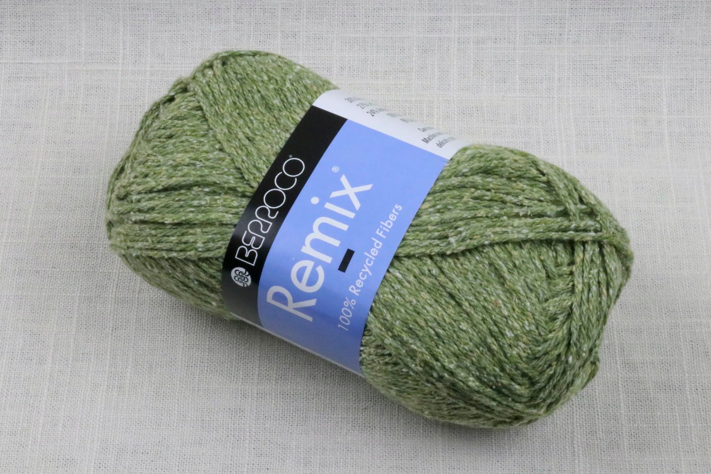 berroco remix worsted recycled fibers 3921 fern