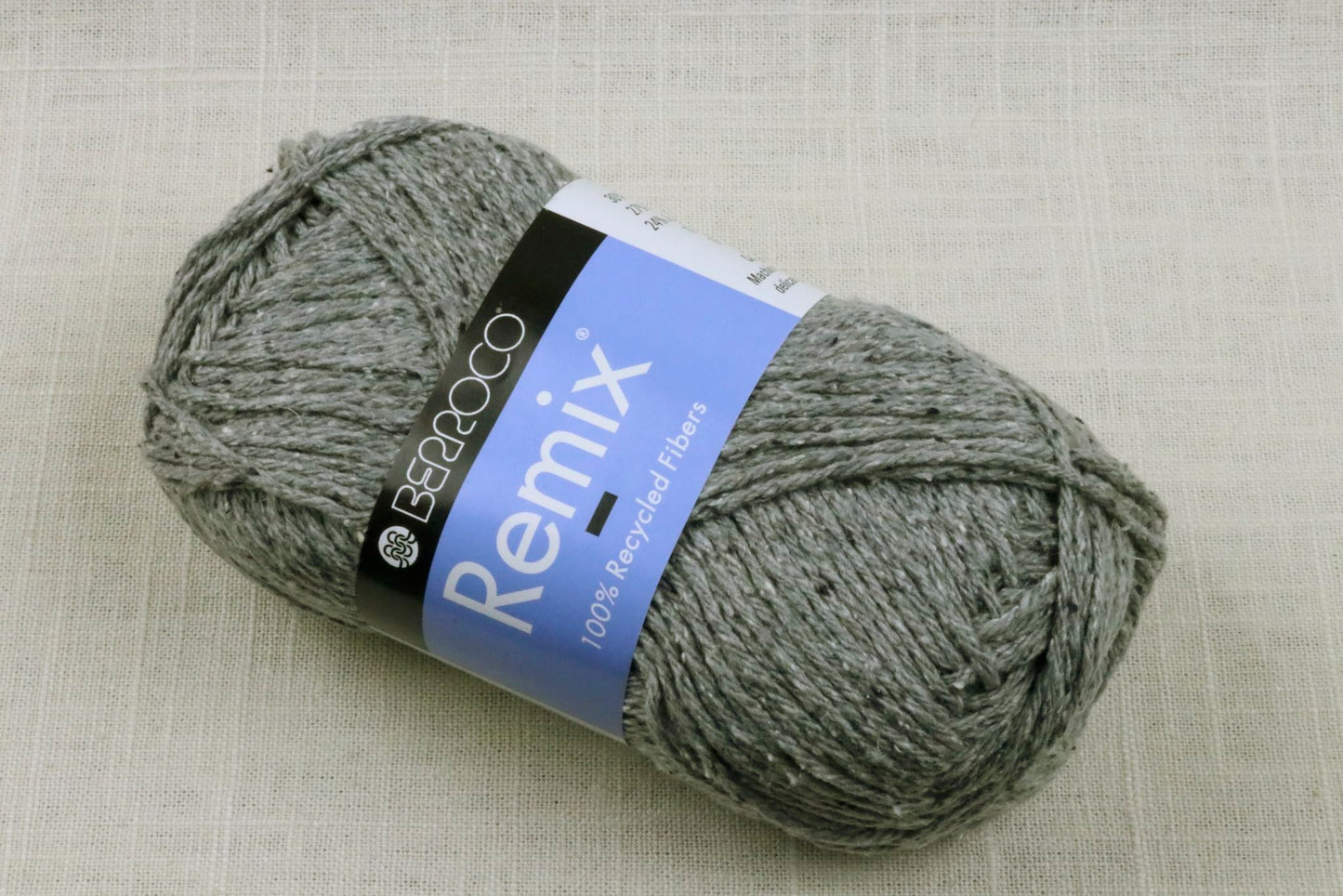 berroco remix worsted recycled fibers 3930 smoke