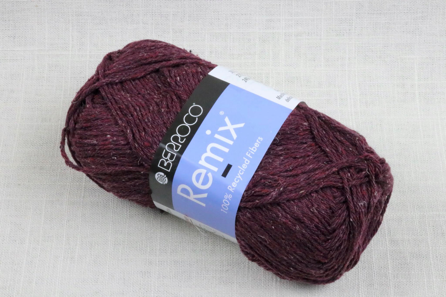 berroco remix worsted recycled fibers 3965 plum