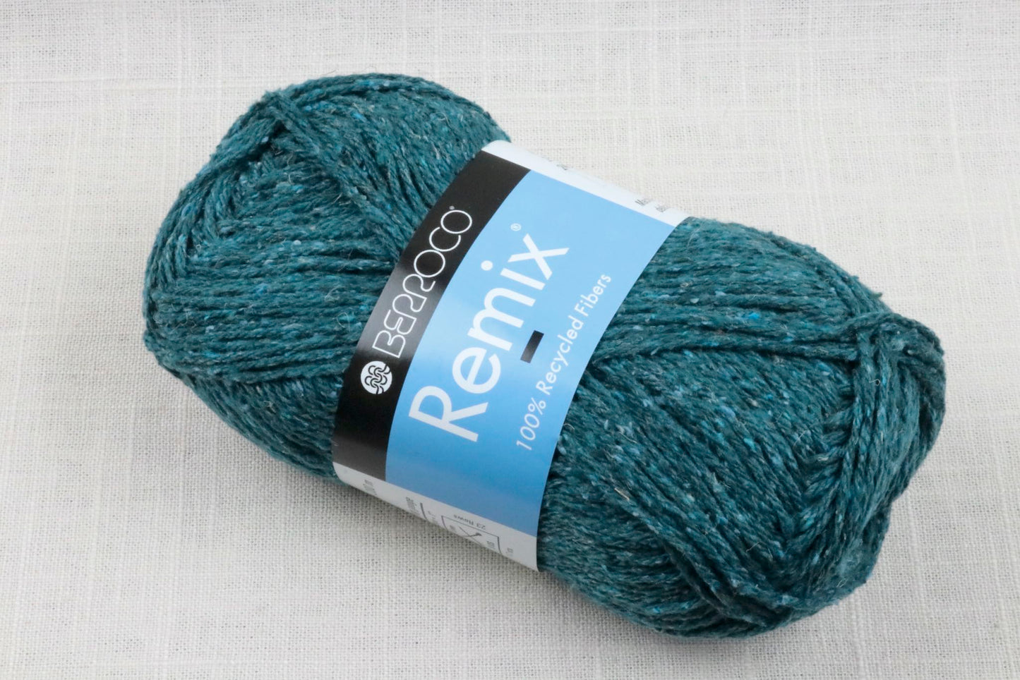 berroco remix worsted recycled fibers 3984 ocean