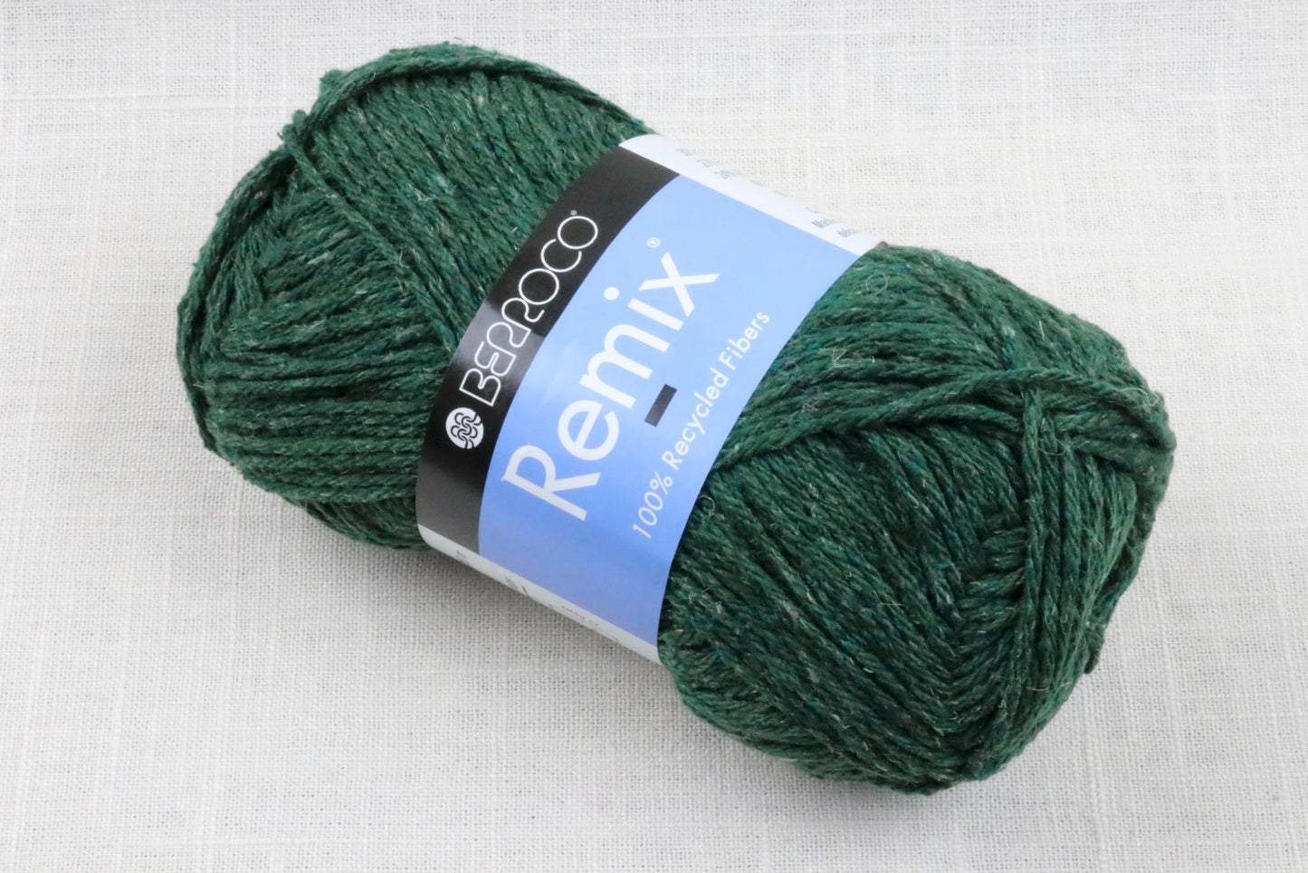 berroco remix worsted recycled fibers 3989 irish moss