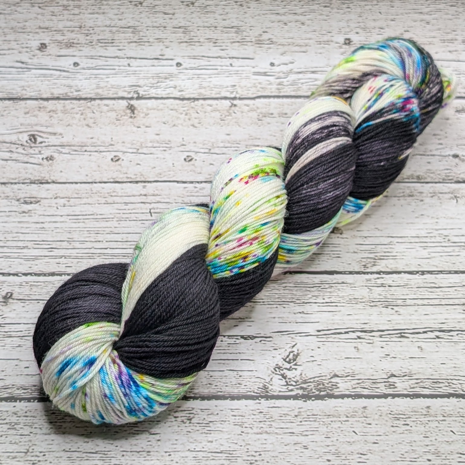 Black Cat FIbers Nomad Sock 10:15 Saturday Night