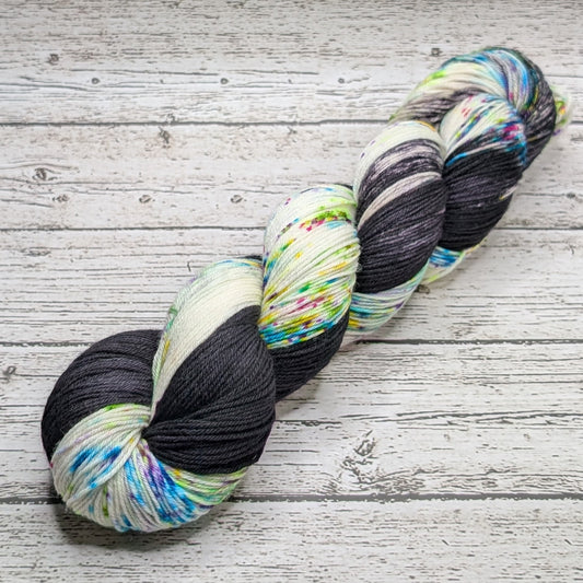 Black Cat FIbers Nomad Sock 10:15 Saturday Night