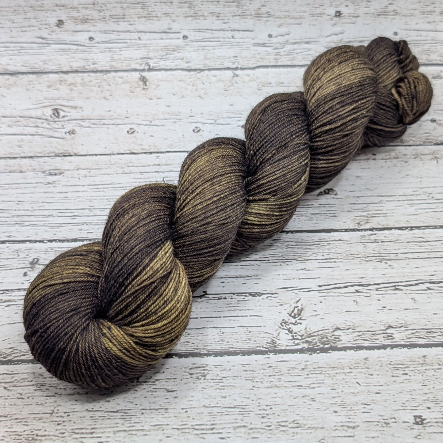 Black Cat Fibers Nomad Sock Olivine