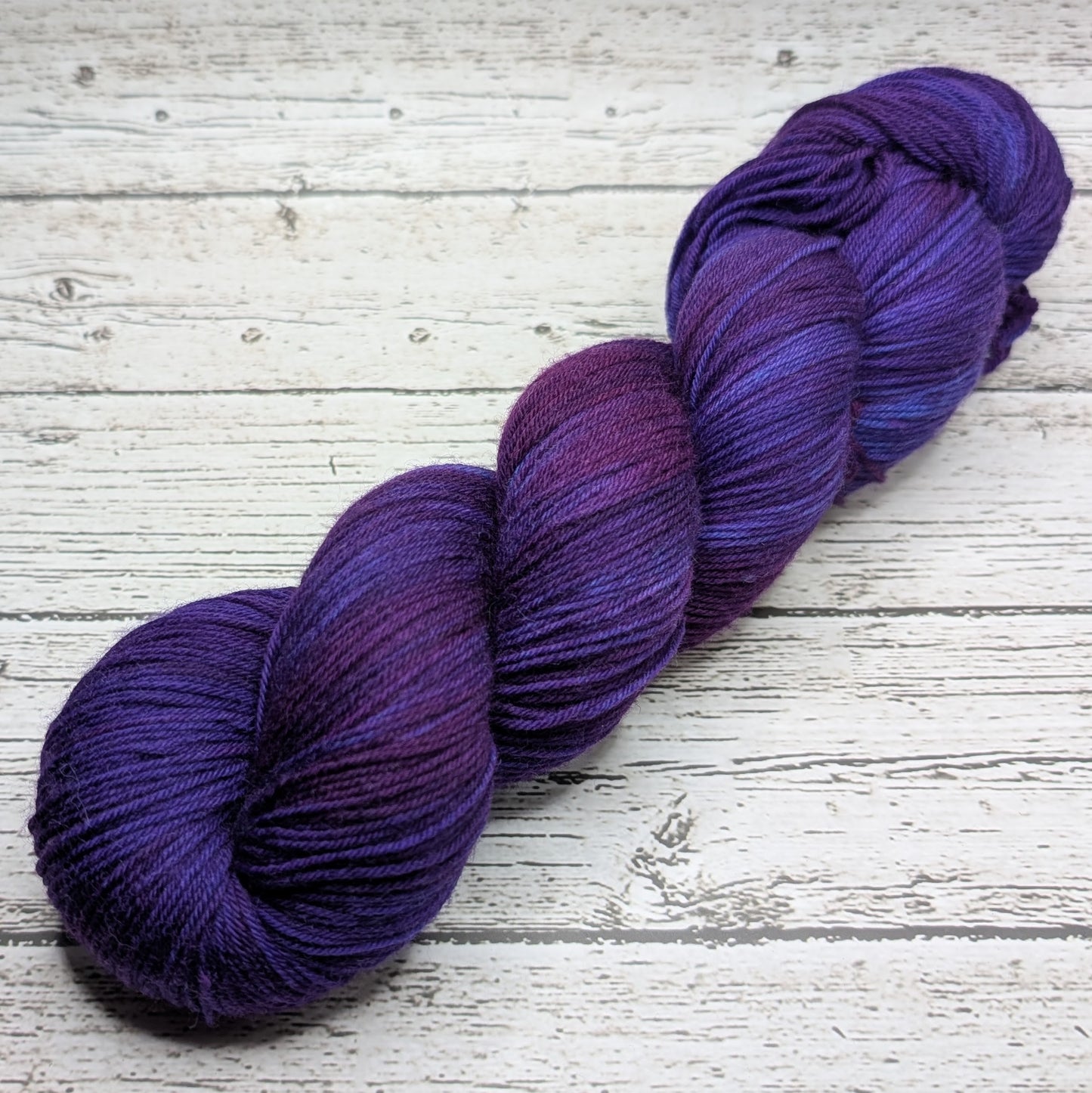 Black Cat Fibers Nomad Sock Plum Crazy