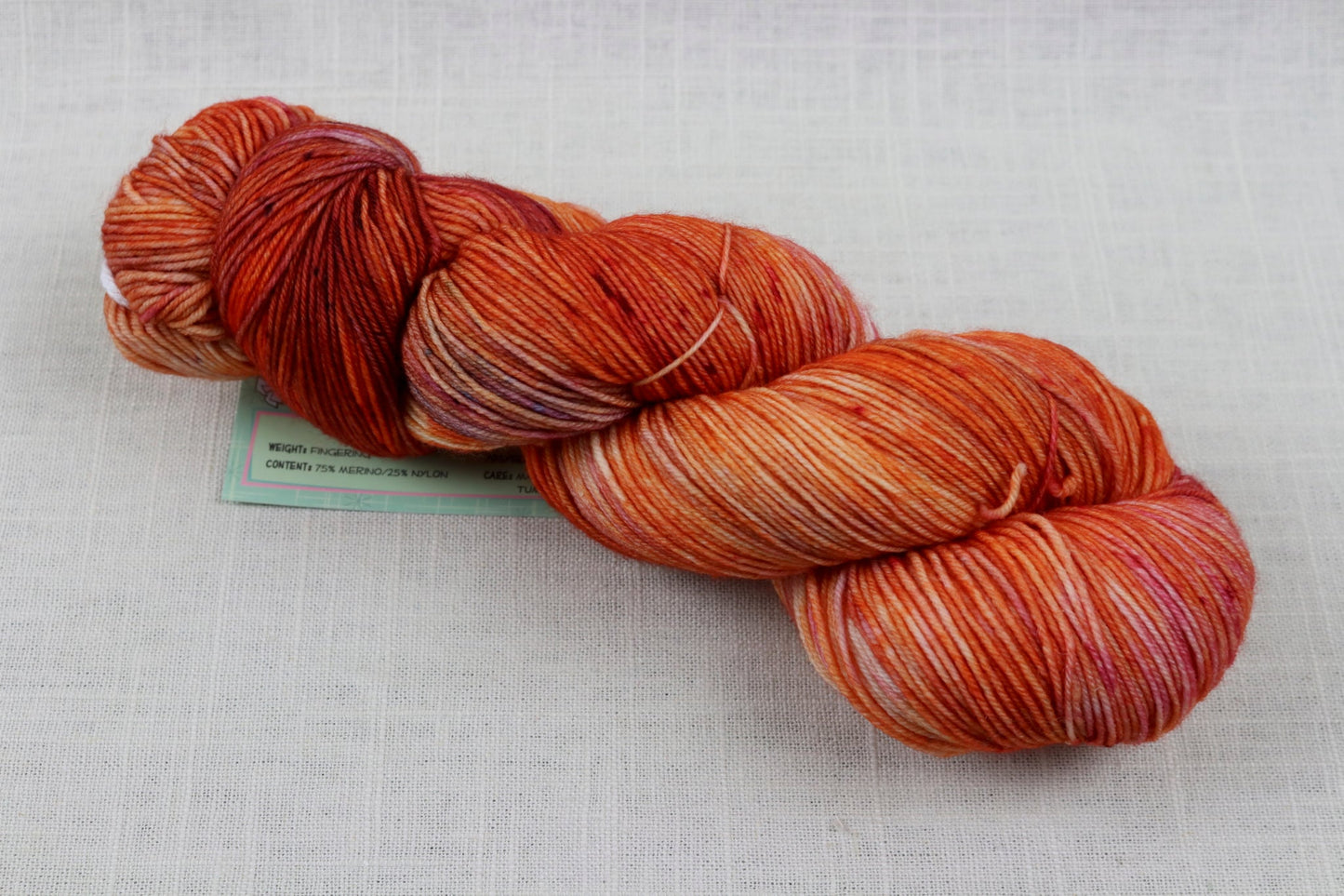 candy skein yummy fingering superwash wool pomegranate