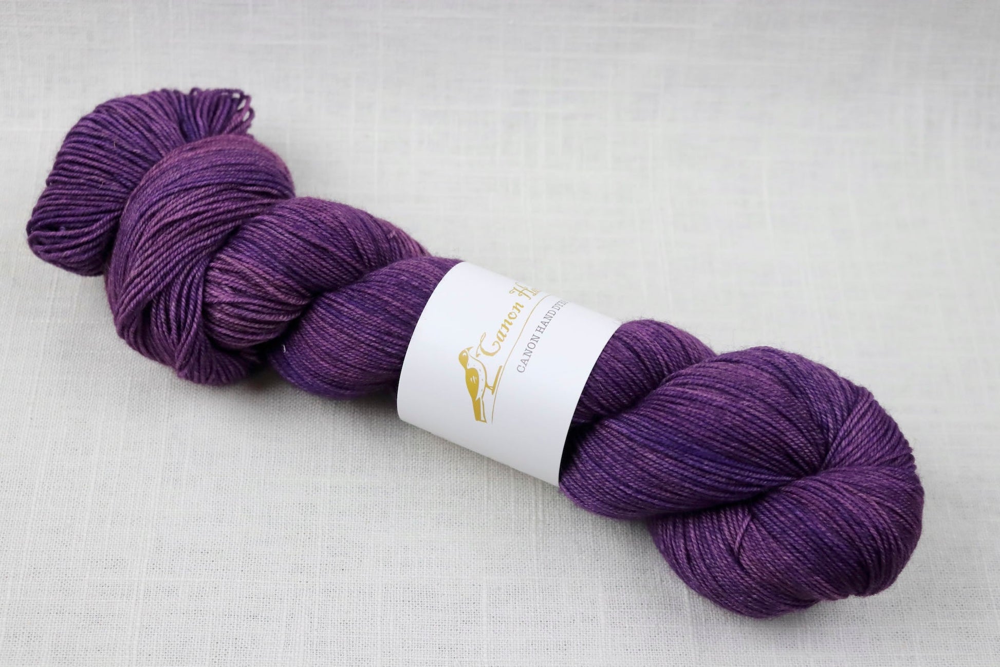 canon hand dyes bruce fingering yak merino amethyst