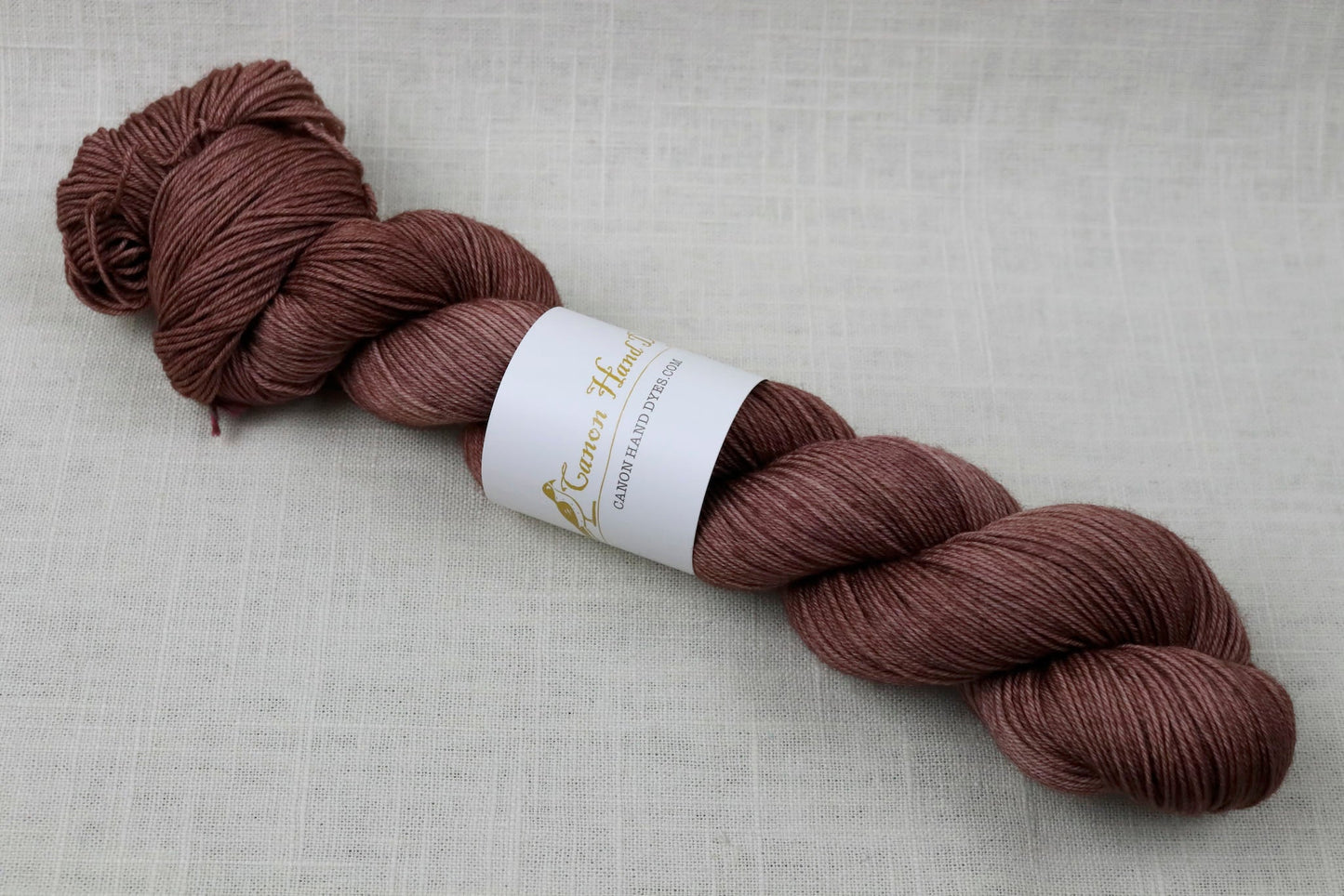 canon hand dyes john merino fingering siena rosso