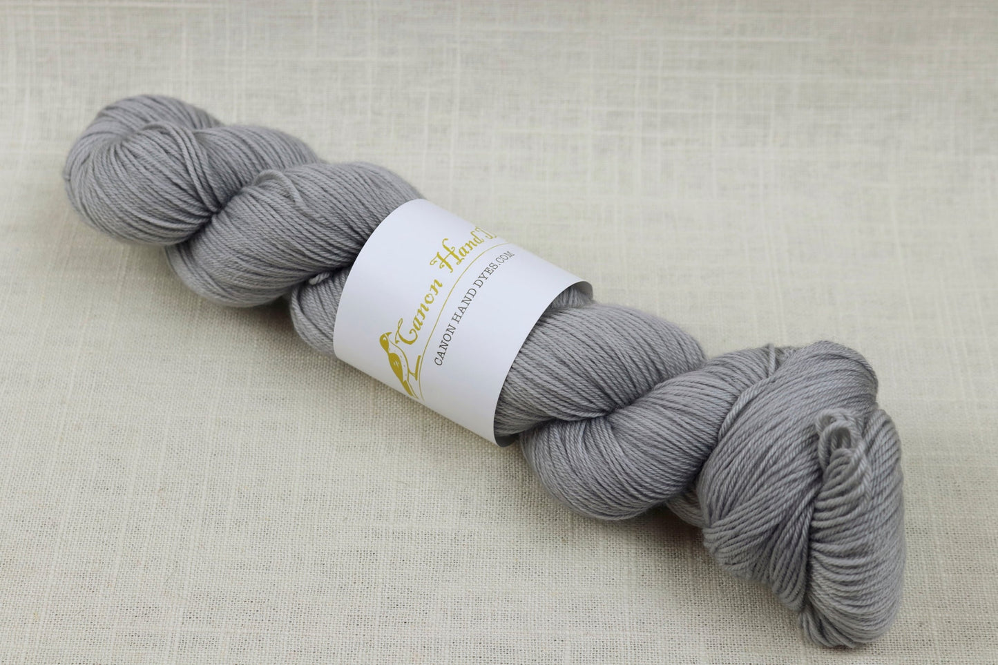 canon hand dyes john merino fingering silver