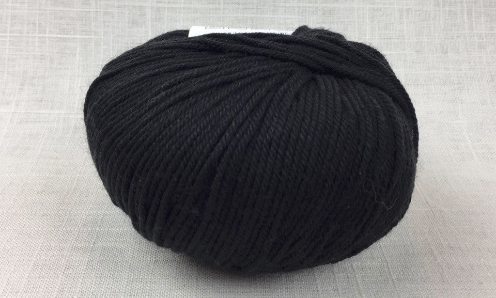 cascade 220 superwash light worsted DK 815 black