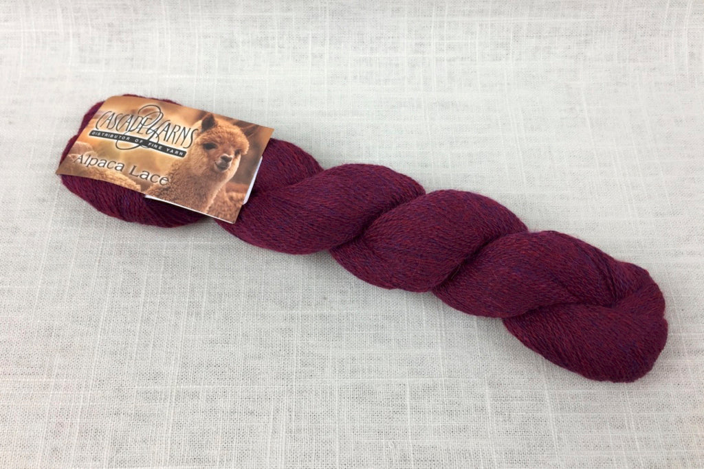 cascade alpaca lace 1426 chianti heather