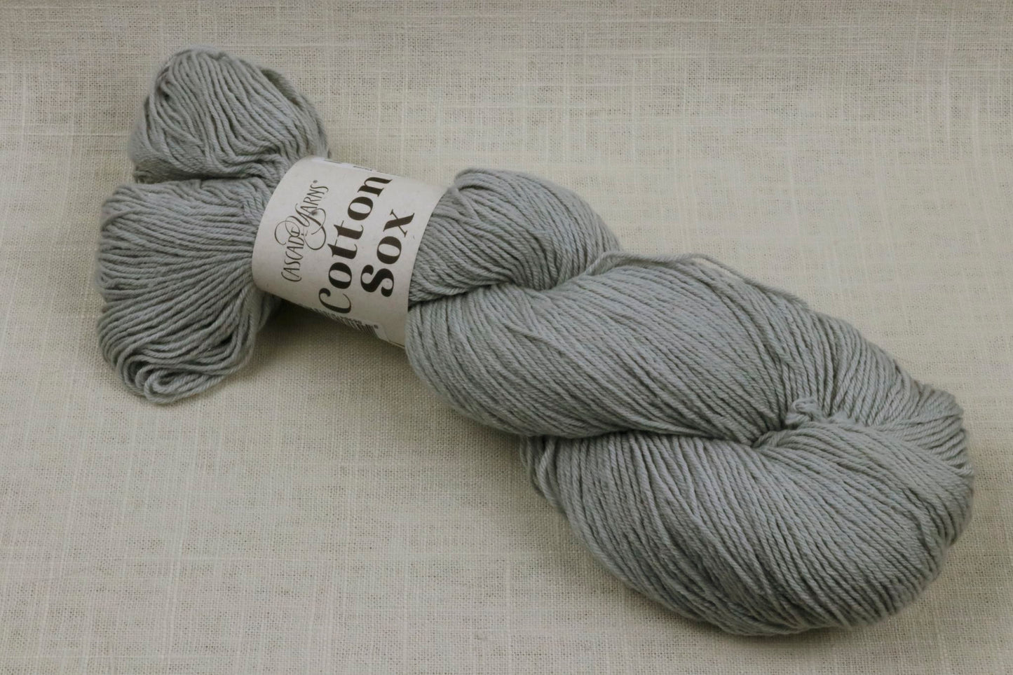 cascade cotton sox 07 silver