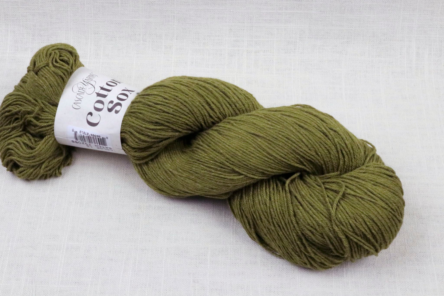 cascade cotton sox 15 moss