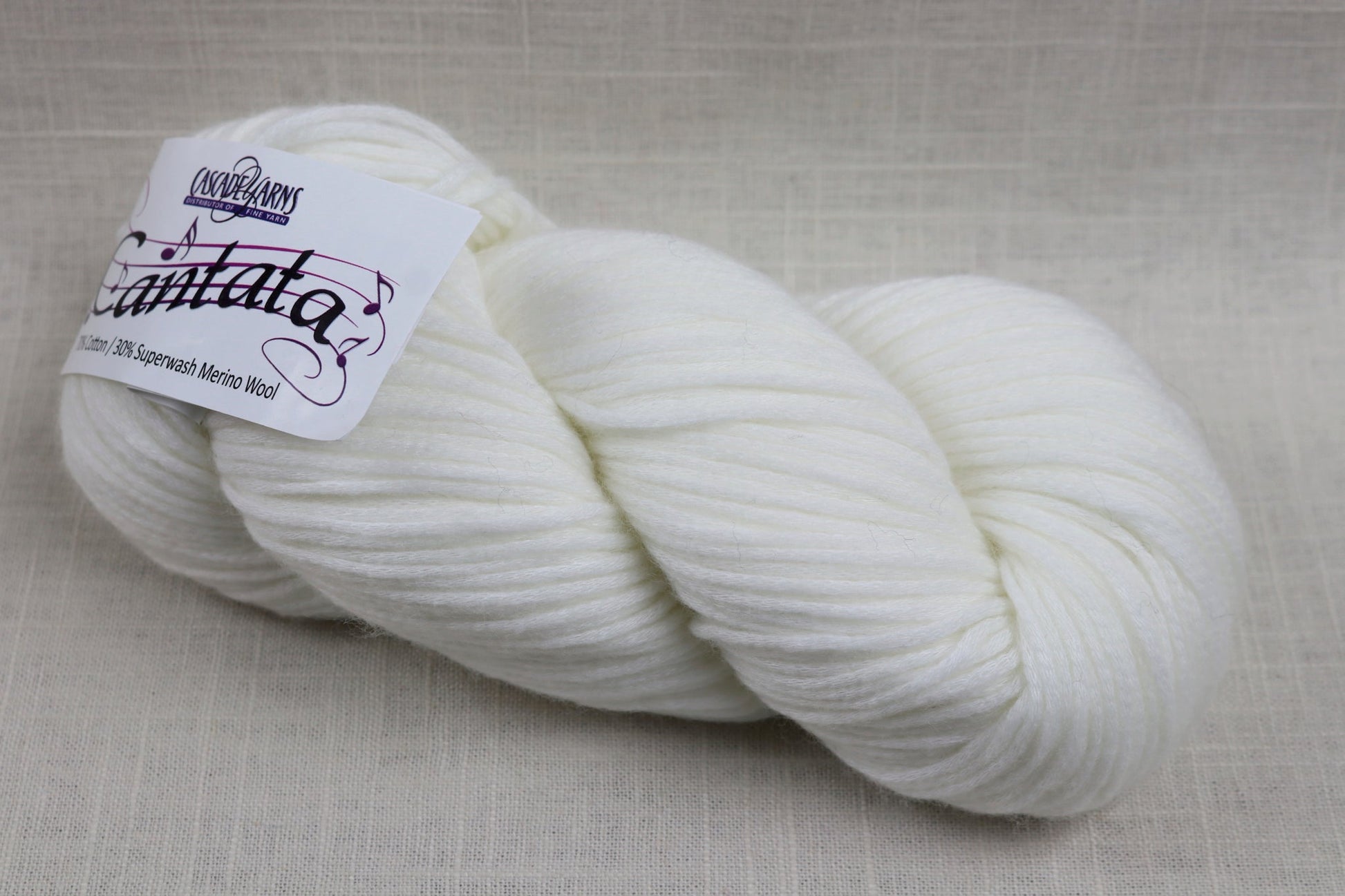 cascade yarns cantata 01 white