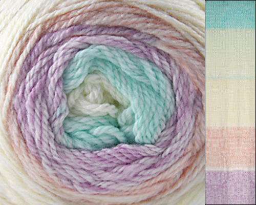 Cascade Cherub Aran Prints 704 Pastels