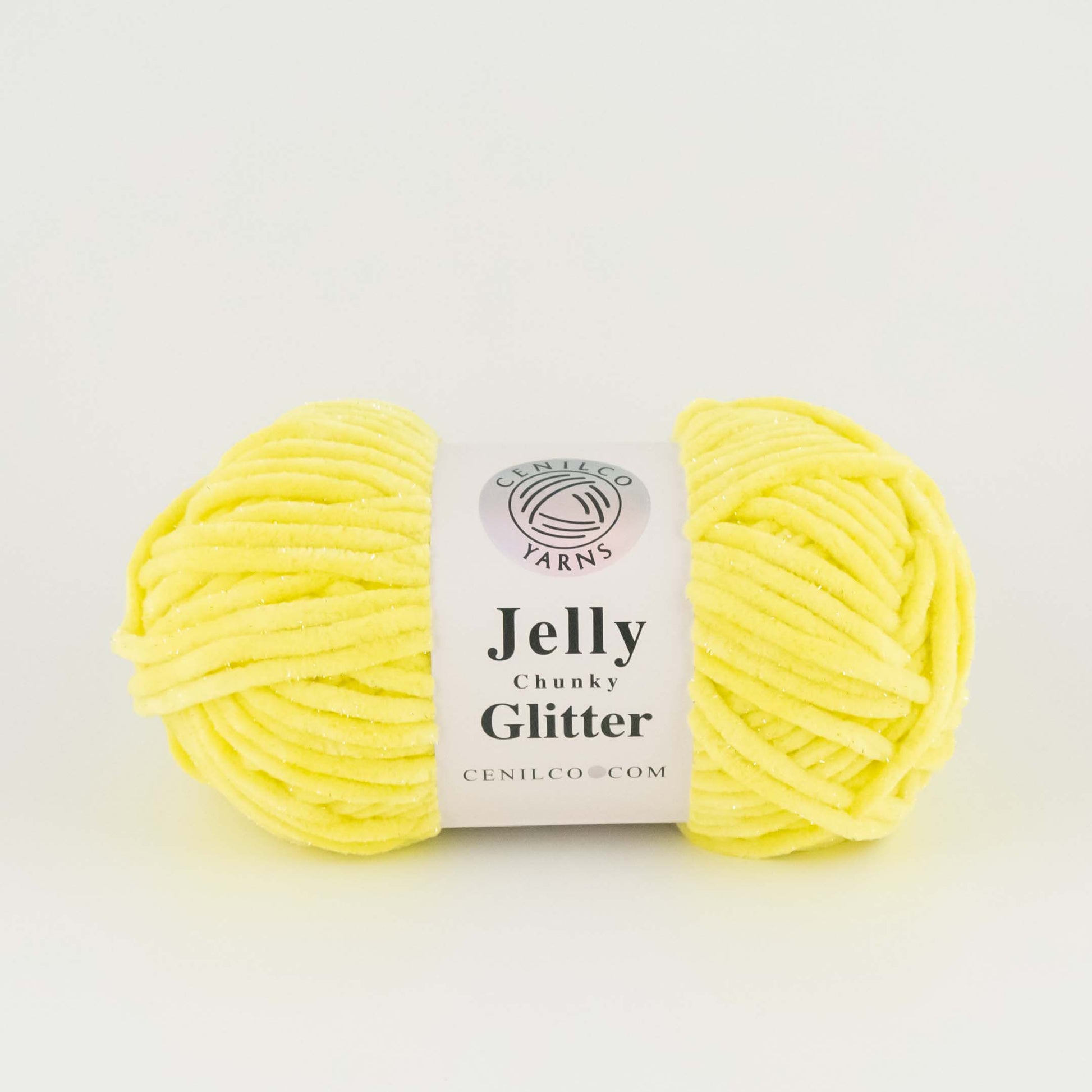 Cenilco Jelly Chunky Glitter 14 Yellow